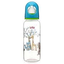 Babyhug Feeding Bottle Pack of 4 With Drying Rack Blue - 2 x 125 ml, 2 x 250 ml