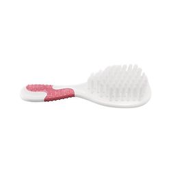 Babyhug Soft Bristle Baby Hair Brush and Comb Set Gentle  Pink |Scalp Care | Soft Bristle | BPA Free | Perfect Gift | Eco-Friendly | Round Tip