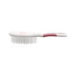 Babyhug Soft Bristle Baby Hair Brush and Comb Set Gentle  Pink |Scalp Care | Soft Bristle | BPA Free | Perfect Gift | Eco-Friendly | Round Tip
