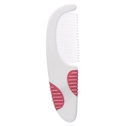 Babyhug Soft Bristle Baby Hair Brush and Comb Set Gentle  Pink |Scalp Care | Soft Bristle | BPA Free | Perfect Gift | Eco-Friendly | Round Tip