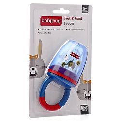 Babyhug 2 in 1 Fruit Nibbler - Blue