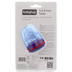 Babyhug 2 in 1 Fruit Nibbler - Blue