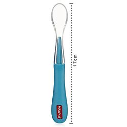 Babyhug Silicone Spoon Pack of 2 - Blue