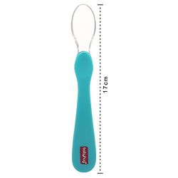 Babyhug Lumi Silicone Spoon Pack of 2 - Blue