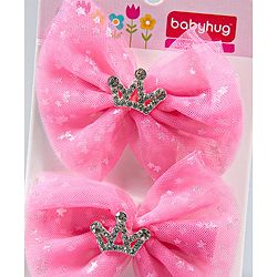 Babyhug Hair Clips - Pink