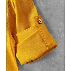 Babyhug Full Sleeves Kurta & Pajama Set - Yellow