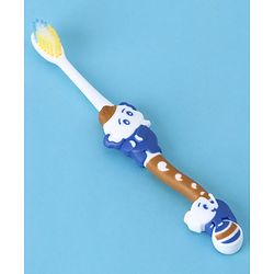 Babyhug Ultra Soft Bristles Elephant Design Toothbrush - Blue