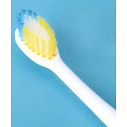 Babyhug Ultra Soft Bristles Elephant Design Toothbrush - Blue