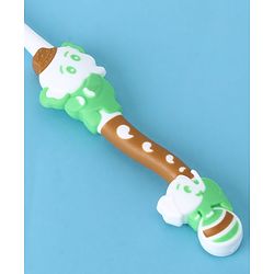 Babyhug Ultra Soft Bristles Elephant Design Toothbrush - Green