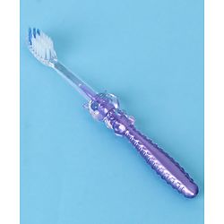 Babyhug Ultra Soft Bristles Tiger Design Toothbrush - Purple