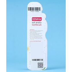 Babyhug Ultra Soft Bristles Tiger Design Toothbrush - Purple
