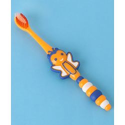 Babyhug Ultra Soft Bristles Bee Design Toothbrush (Color May Vary)