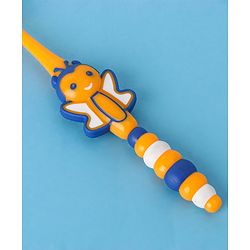 Babyhug Ultra Soft Bristles Bee Design Toothbrush (Color May Vary)