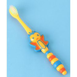 Babyhug Ultra Soft Bristles Bee Design Toothbrush (Color May Vary)