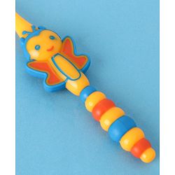 Babyhug Ultra Soft Bristles Bee Design Toothbrush (Color May Vary)