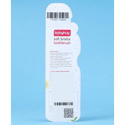 Babyhug Ultra Soft Bristles Giraffe Design Toothbrush - Red