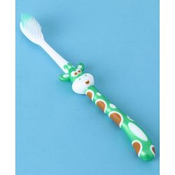 Babyhug Ultra Soft Bristles Giraffe Design Toothbrush - Red