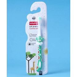 Babyhug Ultra Soft Bristles Giraffe Design Toothbrush - Red