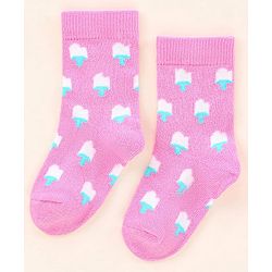 Cutewalk by Babyhug Socks Pack of 3 Pairs - Multicolour