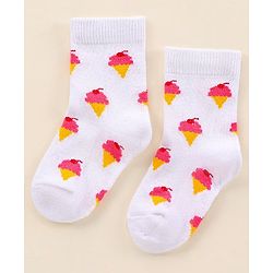 Cutewalk by Babyhug Socks Pack of 3 Pairs - Multicolour