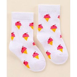 Cutewalk by Babyhug Socks Pack of 3 Pairs - Multicolour