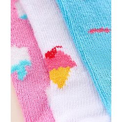 Cutewalk by Babyhug Socks Pack of 3 Pairs - Multicolour
