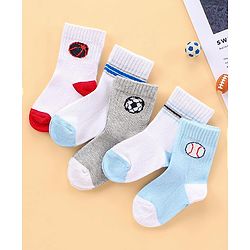 Cutewalk by Babyhug  Socks Pack of 5 Pairs - Multicolour