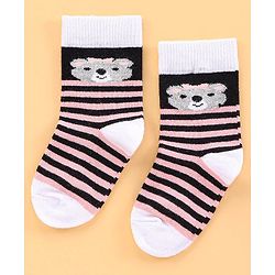 Cutewalk by Babyhug Anti Bacterial Socks Pack of 5 Pairs - Multicolour