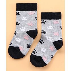 Cutewalk by Babyhug Anti Bacterial Socks Pack of 5 Pairs - Multicolour