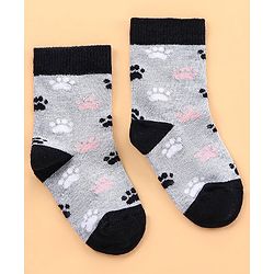 Cutewalk by Babyhug Anti Bacterial Socks Pack of 5 Pairs - Multicolour