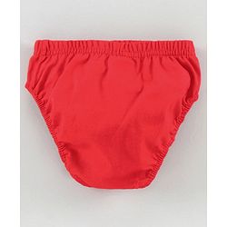 Babyhug 100% Cotton Briefs Multiprint Pack of 3 - Blue Red