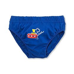 Babyhug 100% Cotton Breifs Pack of 3 - Blue, White