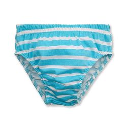 Babyhug 100% Cotton Briefs Pack of 3 - White Blue, Red