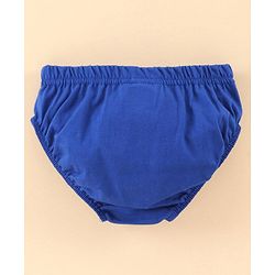 Babyhug 100% Cotton Breifs Pack of 3 - Blue Light Grey