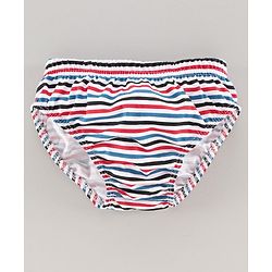 Babyhug 100% Cotton Brief Car Print Pack of 3 - Red White