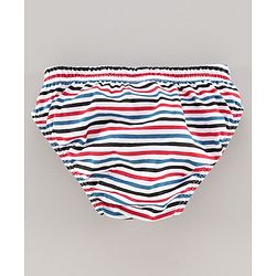 Babyhug 100% Cotton Brief Car Print Pack of 3 - Red White
