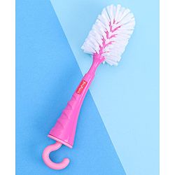 Babyhug Bottle Cleaning & Nipple Brush - Pink