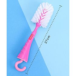 Babyhug Bottle Cleaning & Nipple Brush - Pink