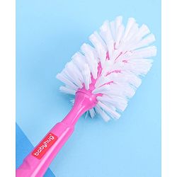 Babyhug Bottle Cleaning & Nipple Brush - Pink