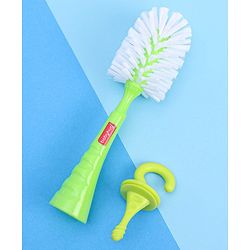 Babyhug Bottle Cleaning & Nipple Brush - Green