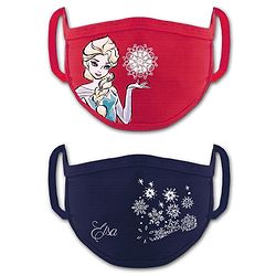 Babyhug 2 to 4 Years Washable & Reusable Knit Face Mask Elsa Pack of 2