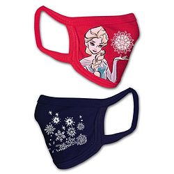 Babyhug 2 to 4 Years Washable & Reusable Knit Face Mask Elsa Pack of 2