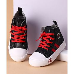 Cute Walk by Babyhug Casual Shoes - Black