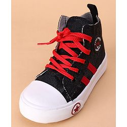 Cute Walk by Babyhug Casual Shoes - Black