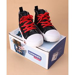 Cute Walk by Babyhug Casual Shoes - Black