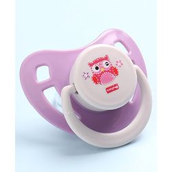 Babyhug Pacifier with PP Case Pack of 2 - Purple Green