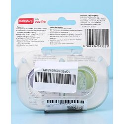 Babyhug Pacifier with PP Case Pack of 2 - Purple Green