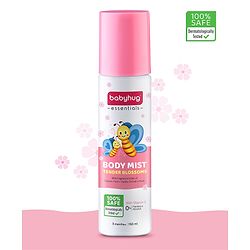 Babyhug Baby Memories Gentle Body Mist  150ml | Alcohol Free | Dermatologically Tested | Skin Friendly | Safe | Everyday Wear