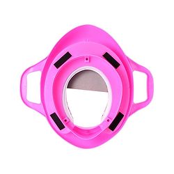 Babyhug Cushioned Potty Training Seat With Handle - Pink
