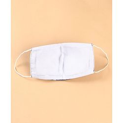 Babyhug Anti Viral Carbon Filter Face Mask Sea Print Pack Of 2 - Blue White